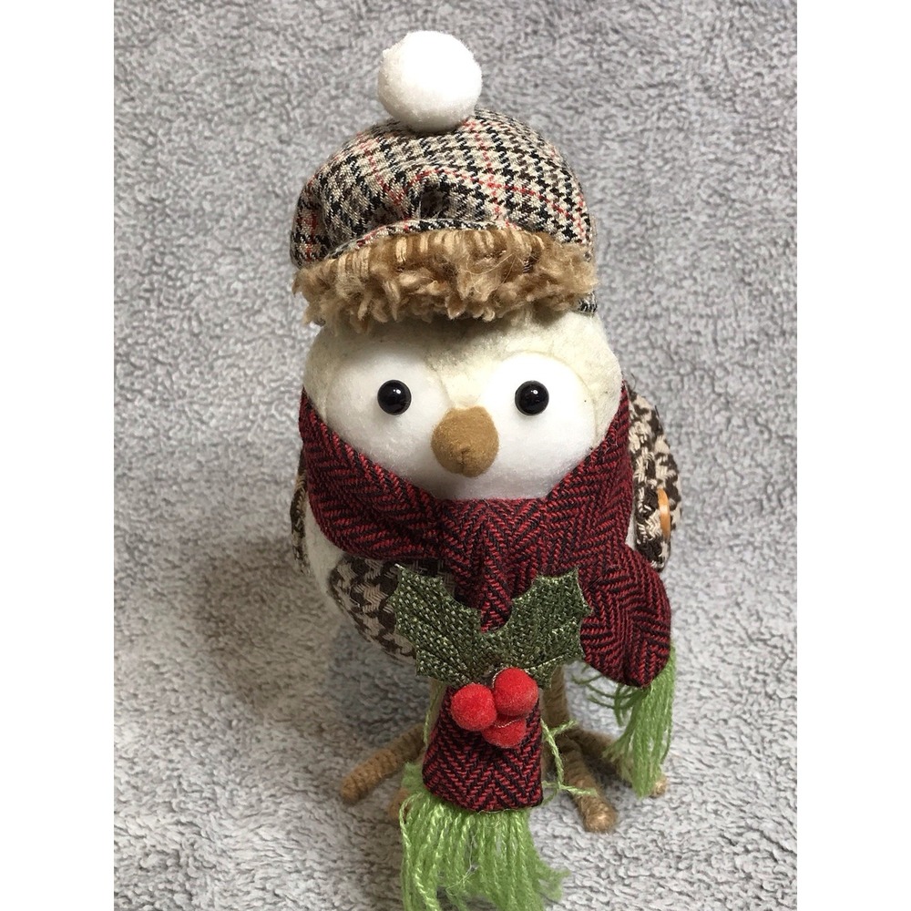 Featherly Friends Standing Bird Winter Decor